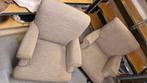 2 stuks Fauteuil's,  kleur Taupe ,. T.E.A.B., Huis en Inrichting, Stoelen, Ophalen of Verzenden, Zo goed als nieuw, Overige kleuren