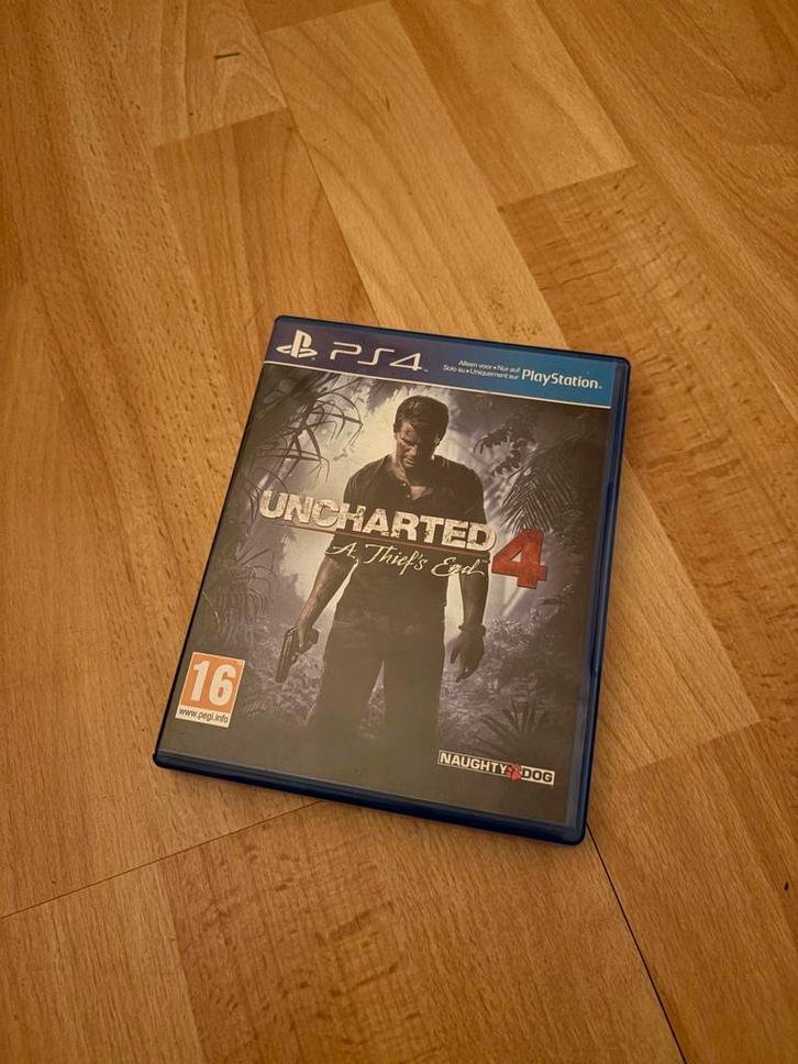 UNCHARTED 4: A Thief’s End, PS4, Spelcomputers en Games, Games | Sony PlayStation 4, Zo goed als nieuw, Overige genres, 1 speler