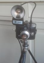 Agfa Clack + Clibo flitser vintage lamp op tripod, Ophalen of Verzenden, Compact, Overige Merken