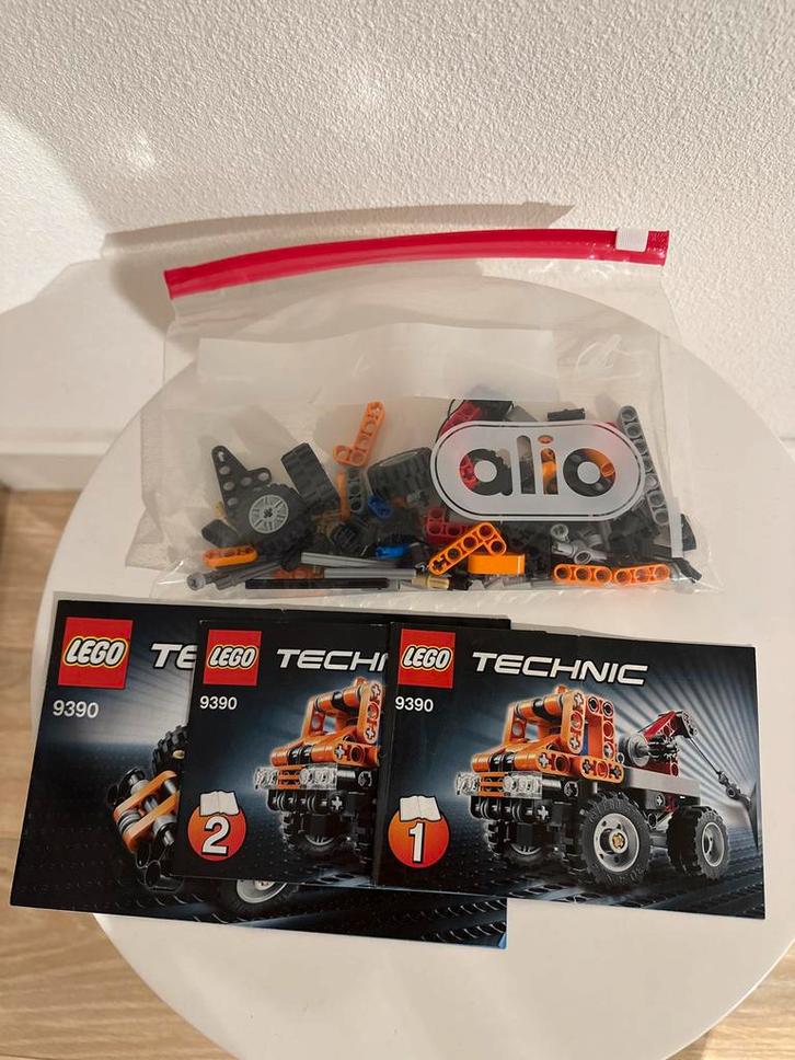 Lego Technic 9390 Mini Tow Truck - Complete Set, Kinderen en Baby's, Speelgoed | Duplo en Lego, Gebruikt, Lego, Complete set, Ophalen of Verzenden