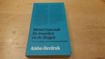 De woorden en de dingen, Michel Foucault, 1966 beschikbaar voor biedingen