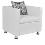 Fauteuil  - nieuw, Huis en Inrichting, Fauteuils, Ophalen, Minder dan 75 cm, Nieuw, Leer