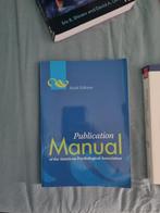 Publication Manual APA, Boeken, Studieboeken en Cursussen, Gelezen, Ophalen of Verzenden, Gamma, WO