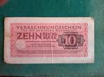 Betaalbiljet zehn reichsmark Wehrmacht, Verzamelen, Ophalen of Verzenden, Duitsland