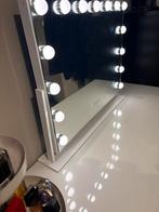 Kaptafel met spiegel lampjes vanity, Huis en Inrichting, Tafels | Kaptafels, Ophalen, Zo goed als nieuw, Minder dan 100 cm