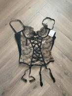 Nieuw - Aubade sexy corset - maat 70B, Aubade, Ophalen of Verzenden, Zwart, Body of Korset