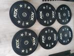 Bumper Plates ATX 50MM, Sport en Fitness, Fitnessmaterialen, Ophalen, Zo goed als nieuw, Halterschijven