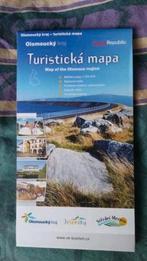 Landkaart Tsjechië in de omgeving olomouc [moravie], 2000 tot heden, Europa Overig, Ophalen of Verzenden, Landkaart