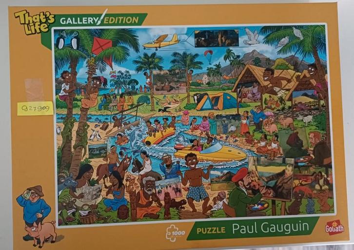 That's Life Puzzel - Paul Gauguin  927909 - 1000 stukjes, Hobby en Vrije tijd, Denksport en Puzzels, Zo goed als nieuw, Legpuzzel