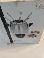 Fondueset rvs, Ophalen, Gebruikt, Brander