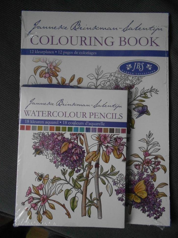 2x JBS Janneke Brinkman colouring book, Hobby en Vrije tijd, Tekenen, Nieuw, Overige typen, Ophalen