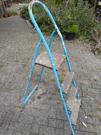 Huishoudtrap, 3 treden, Doe-het-zelf en Verbouw, Ladders en Trappen, Ophalen, Gebruikt, Trap, Opvouwbaar of Inschuifbaar