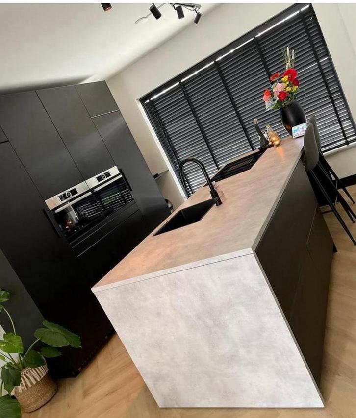 Antraciet matte keukenfrontjes deurtjes ikea kungsbacka, Huis en Inrichting, Keuken | Keukenelementen, Ophalen of Verzenden