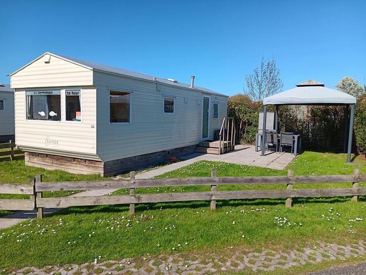 4 persoons stacaravan, Caravans en Kamperen, Stacaravans, tot en met 4, Ophalen of Verzenden