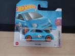 Hotwheels Fiat 500e, Hobby en Vrije tijd, Modelbouw | Auto's en Voertuigen, Ophalen of Verzenden, Groter dan 1:32, Auto, Overige merken