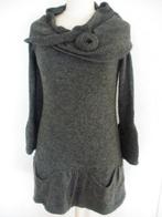 SÃO PAULO trui tuniek jurk grijs maat 36, Kleding | Dames, SÃO PAULO, Ophalen of Verzenden, Zo goed als nieuw, Maat 36 (S)