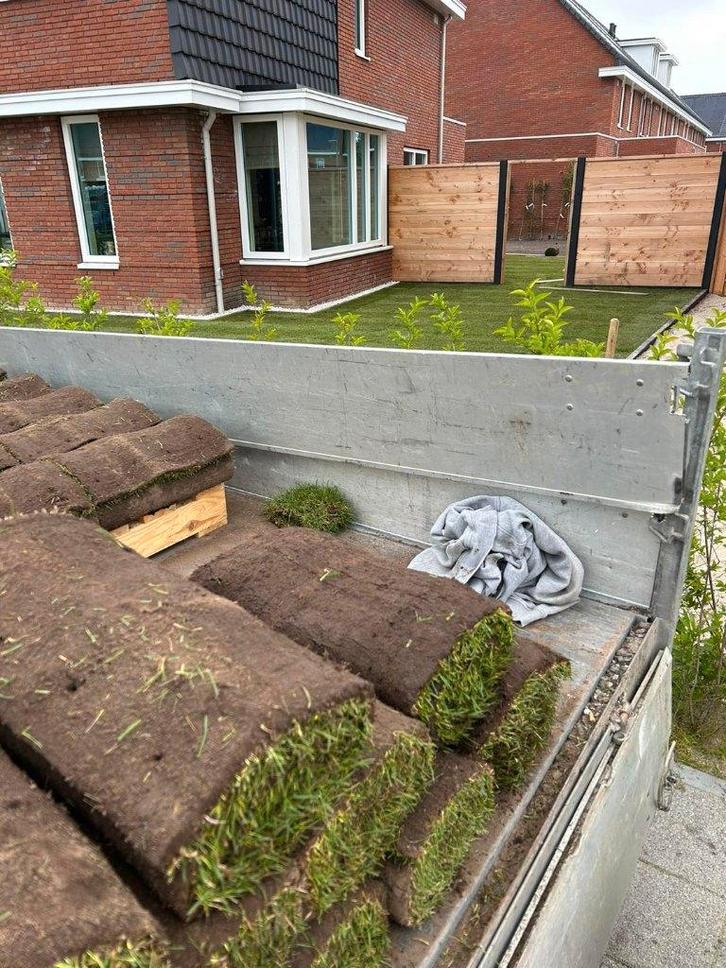 Graszoden in uw nieuwe tuin?, Tuin en Terras, Gras en Kunstgras, Nieuw, Gras, 20 m² of meer, Ophalen