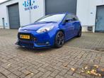 Ford Focus st3! Maxton design leder vol! Led 250 pk!, Auto's, Zwart, 4 cilinders, Blauw, 1337 kg