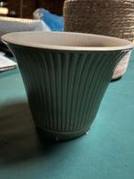 Ikea plantenpot/ bloempot binnen/ groen, Tuin en Terras, Bloempotten, Ophalen, Steen, Rond, Binnen