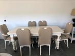 Eettafel & stoelen, Huis en Inrichting, Complete eetkamers, 4 tot 6 stoelen, Ophalen of Verzenden, Zo goed als nieuw