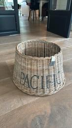 2x Riviera maison XL rieten rotan lampen kappen, Huis en Inrichting, Lampen | Lampenkappen, Ophalen, Bruin, Rond, Minder dan 25 cm