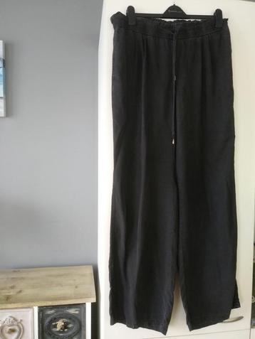 PANTALON DAMES, SUMMUM WOMAN, BLUE DAZE, MAAT 42, ZWART. beschikbaar voor biedingen