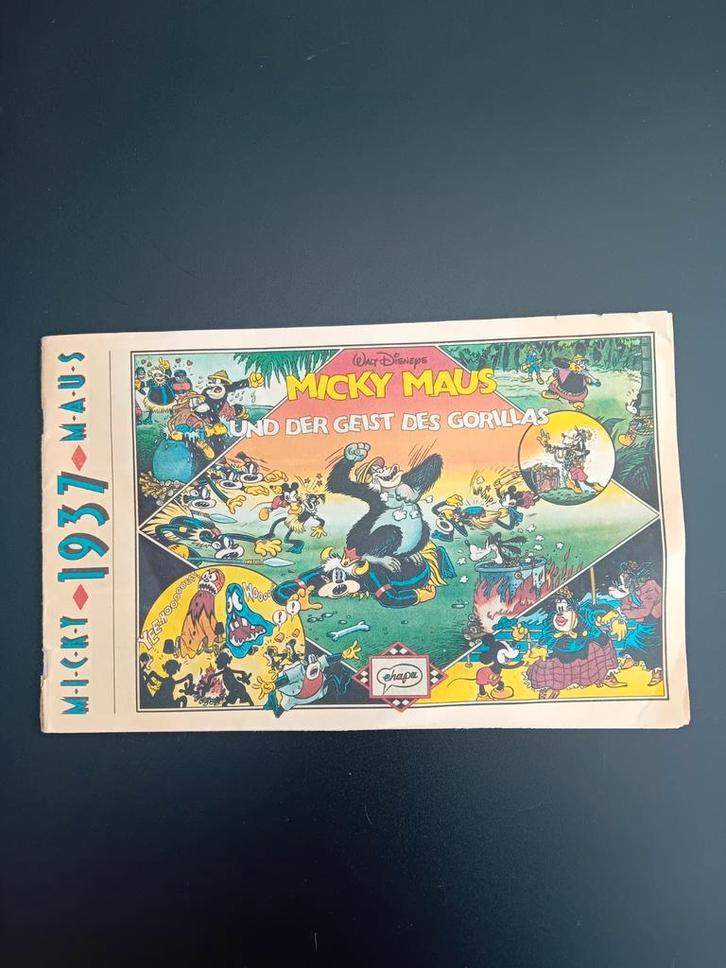 Micky Maus 1937 - Geist des Gorillas - Disney Klassieker, Boeken, Stripboeken, Gelezen, Eén stripboek, Ophalen of Verzenden