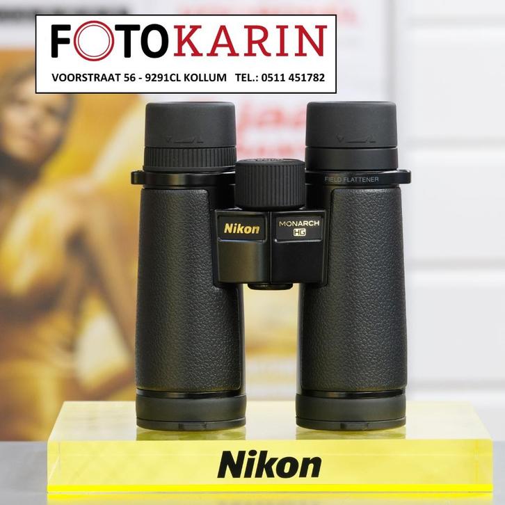 Nikon Monarch HG 10x42 | Nieuwstaat! | Foto Karin Kollum, Audio, Tv en Foto, Optische apparatuur | Verrekijkers, Zo goed als nieuw