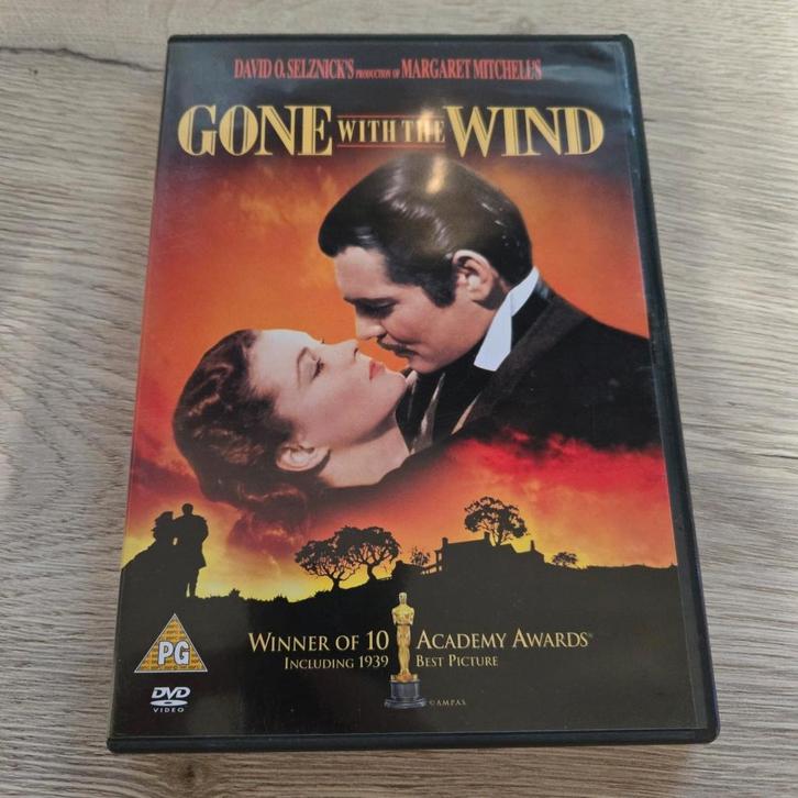 Gone With the Wind, Cd's en Dvd's, Dvd's | Klassiekers, Gebruikt, 1940 tot 1960, Alle leeftijden, Ophalen of Verzenden
