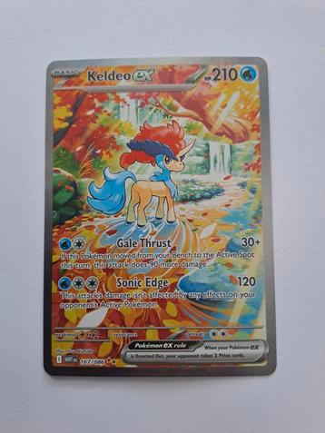 Keldeo EX 167/086 beschikbaar voor biedingen
