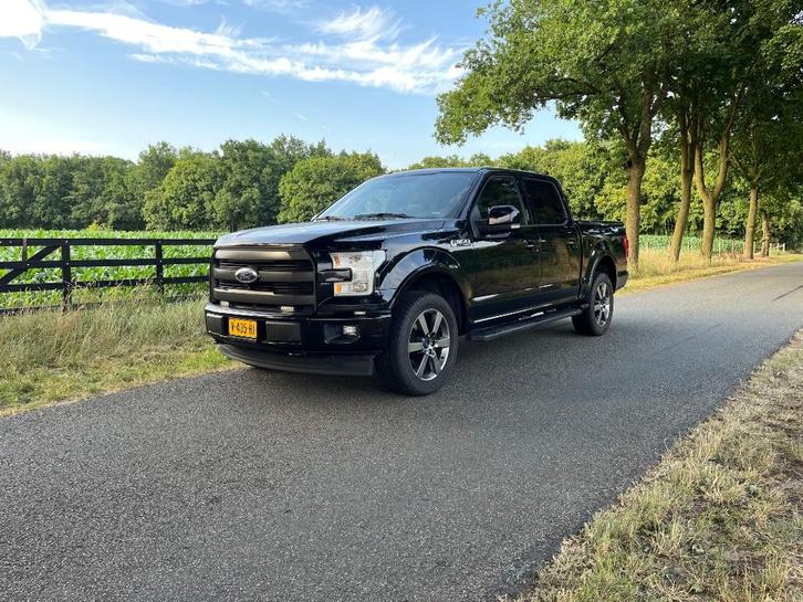 Ford F150 Lariat 5.0 V8, Auto's, Bestelauto's, Particulier, 360° camera, 4x4, ABS, Achteruitrijcamera, Adaptieve lichten, Adaptive Cruise Control