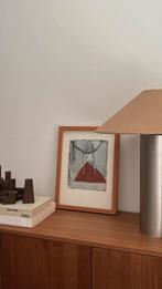 Kunstwerk abstract, Huis en Inrichting, Woonaccessoires | Lijsten, Ophalen, Zo goed als nieuw, Hout, Minder dan 50 cm