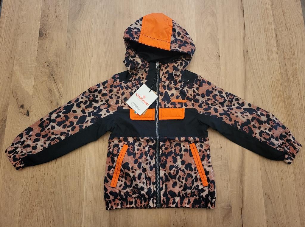 Nieuw! Vingino zomerjas, meisje, panter, oranje, maat 92, Meisje, Nieuw, Ophalen of Verzenden, Vingino