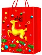 PARTIJ PAPIEREN KERSTTASJES A5 RENDIER, Diversen, Kerst, ., Nieuw, Ophalen of Verzenden, .