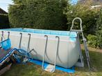 Avenli zwembad 4x2 m, incl zandfilter pomp en toebehoren, Ophalen, Gebruikt, 200 tot 300 cm, 80 tot 120 cm