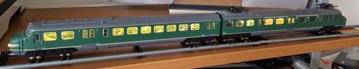 NS Mat ’54 Hondekop – verfraaide PIKO 57520, Hobby en Vrije tijd, Modeltreinen | H0, Nieuw, Treinset, Gelijkstroom, Piko, NS, Ophalen of Verzenden