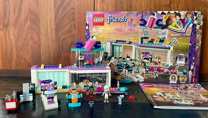 Creatieve tuningshop, lego friends kart 41351, Kinderen en Baby's, Speelgoed | Duplo en Lego, Zo goed als nieuw, Ophalen of Verzenden