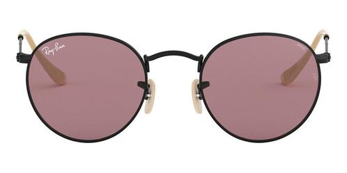 Ray-Ban Round Metal Voilet - RB 3447 9066/Z0, Sieraden, Tassen en Uiterlijk, Zonnebrillen en Brillen | Heren, Zo goed als nieuw