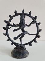 Antiek bronzen Shiva veelarmige kosmische danser., Ophalen of Verzenden