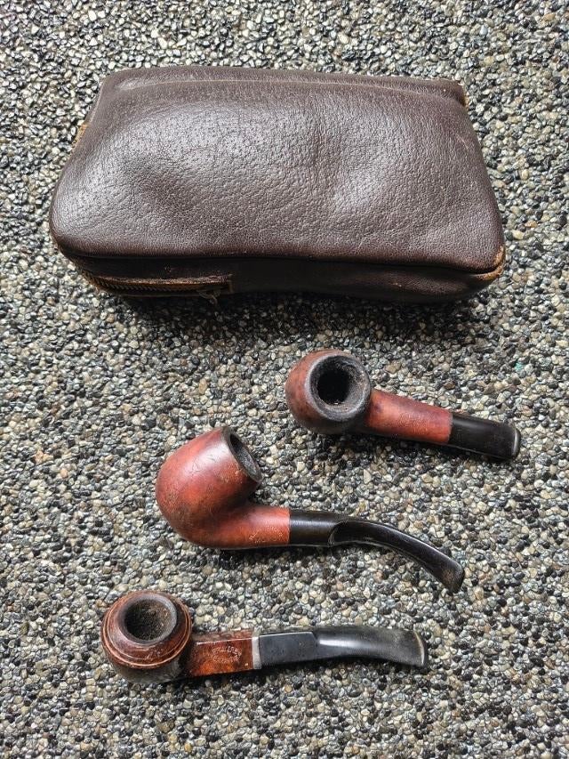 * Vintage pijpen en pijpetuitje *, Verzamelen, Verzenden, Gebruikt, (Water)pijp