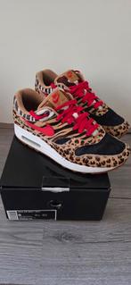 Nike Air Max 1 x Atmos DLX Animal pack 2.0, eu41, us8, 8/10, Kleding | Heren, Schoenen, Overige kleuren, Nike, Ophalen of Verzenden