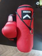 Outshock Bokszak + Handschoenen 4oz - Kinderen, Ophalen, Gebruikt, Bokszak