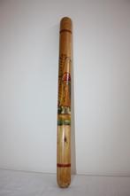 Oude houten breipenhouder met ingebrande afbeeldingmolen, Ophalen of Verzenden