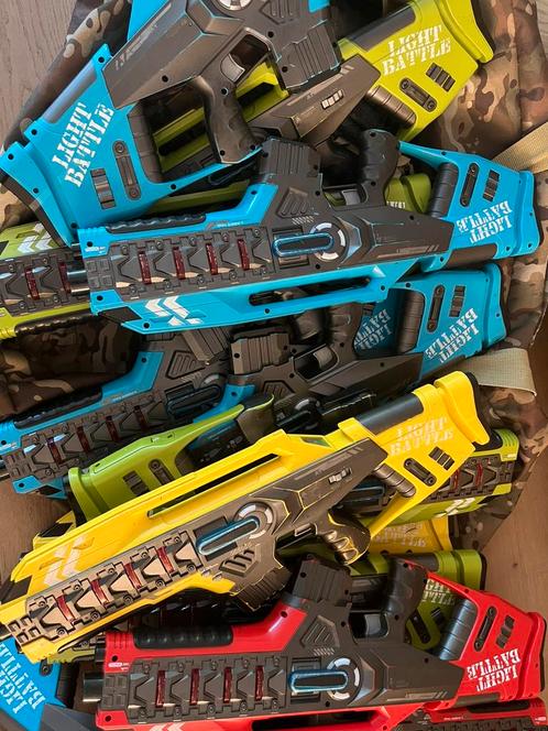 Lasergeweren te koop, Kinderen en Baby's, Speelgoed | Buiten | Actiespeelgoed, Gebruikt, Ophalen
