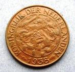 1 cent 1930 + 1938., Postzegels en Munten, Munten | Nederland, Verzenden, Koningin Wilhelmina, 1 cent, Setje