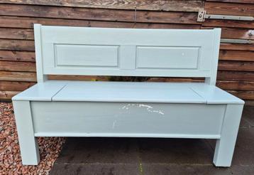 Klepbankje - Eettafelbank met Opbergruimte beschikbaar voor biedingen