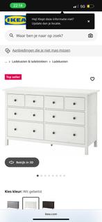 Ikea HEMNES ladekast - 8 Lades, Huis en Inrichting, Kasten | Ladekasten, Ophalen, 5 laden of meer, Zo goed als nieuw, Minder dan 100 cm