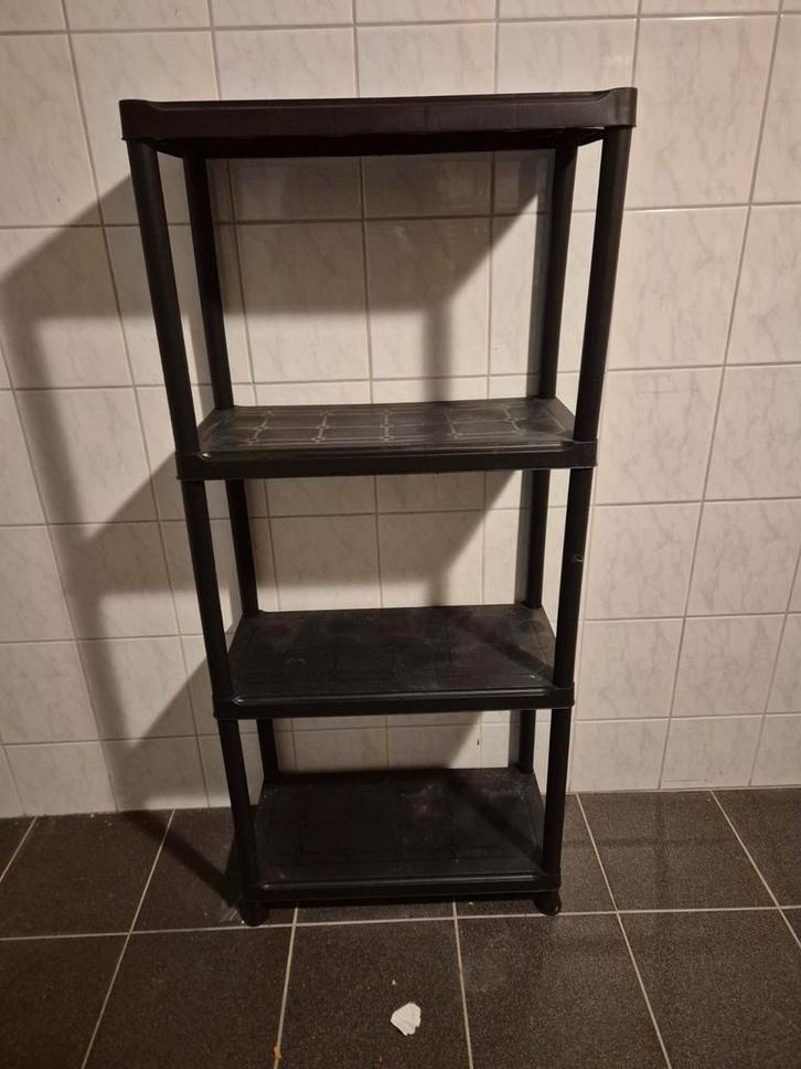 Kunststof Stellingkast - Garage/Schuur, Huis en Inrichting, Kasten | Stellingkasten, Gebruikt, Ophalen of Verzenden