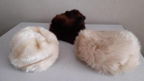 Vintage 3 leuke  oude bontmutsen, Kleding | Dames, Mutsen, Sjaals en Handschoenen, Gedragen, Muts, Ophalen of Verzenden