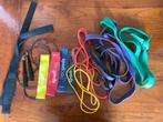 Set weerstandsbanden elastiek springtouw lifting straps, Sport en Fitness, Fitnessmaterialen, Overige typen, Ophalen of Verzenden